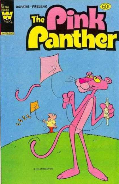 Pink Panther 81 - Depatie - Freleng - Pink Kite - Grassy Hill - Yellow Kite