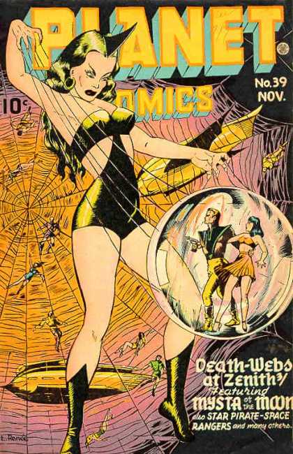 Planet Comics 39 - 39 - November - Bubble - Spider Webs - Shark Girl