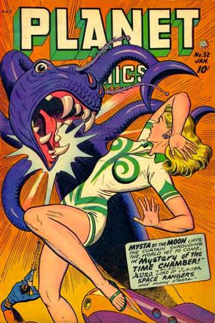 Monster - Attack - Time Chamber - Mystery - Moon Planet Comics 52 - Monster - Attack - Time Chamber - Mystery - Moon