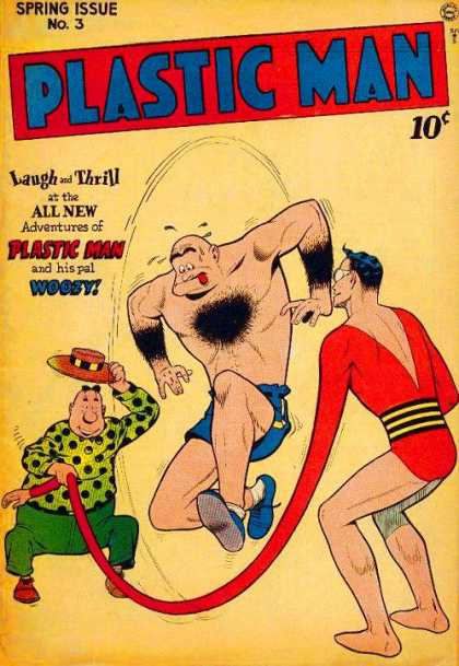 Plastic Man 3 - Laugh - Thrill - Adventures - Woosy - Three - Hilary Barta, Kyle Baker