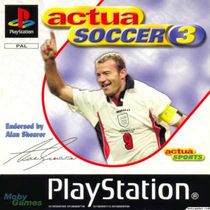 PlayStation Games - Actua Soccer 3