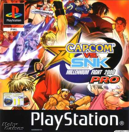PlayStation Games - Capcom VS. SNK: Millennium Fight 2000 Pro