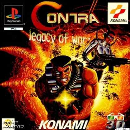 PlayStation Games - Contra: Legacy of War