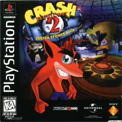PlayStation Games - Crash Bandicoot 2: Cortex Strikes Back