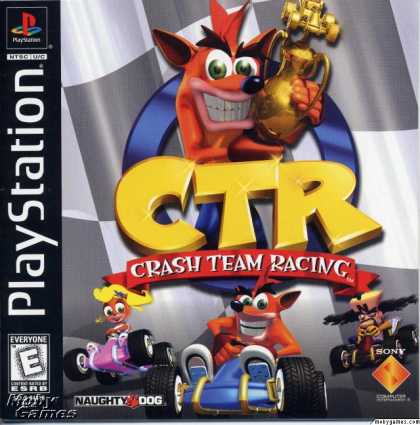 PlayStation Games - Crash Team Racing