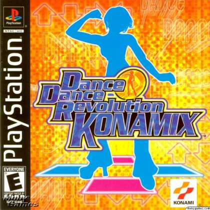 PlayStation Games - Dance Dance Revolution: Konamix