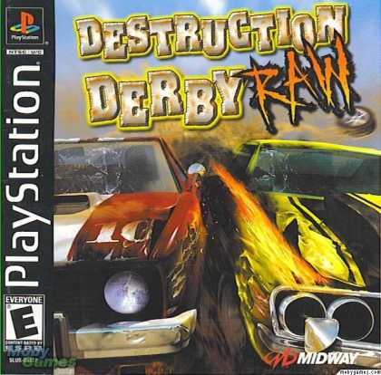 PlayStation Games - Destruction Derby Raw