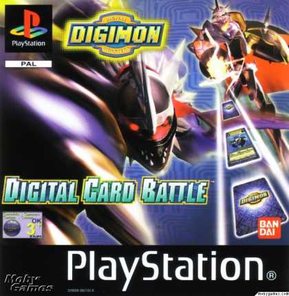 PlayStation Games - Digimon Digital Card Battle