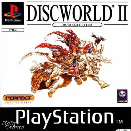 PlayStation Games - Discworld II: Mortality Bytes!