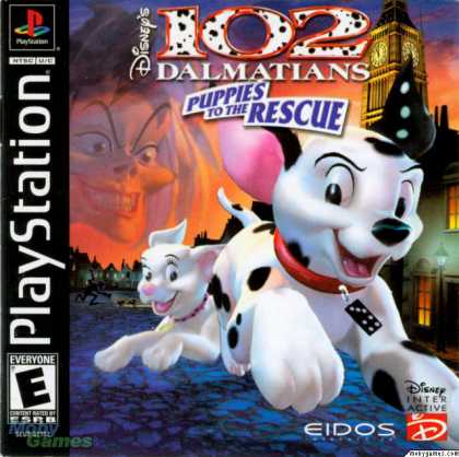 PlayStation Games - Disney's 102 Dalmatians: Puppies to the Rescue