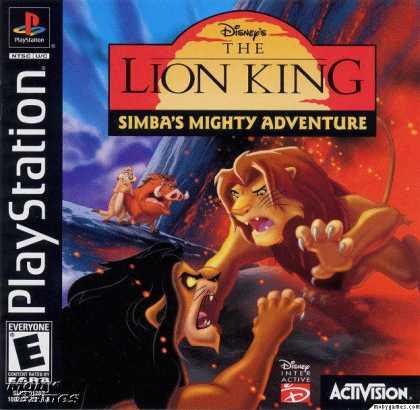 PlayStation Games - Disney's the Lion King: Simba's Mighty Adventure