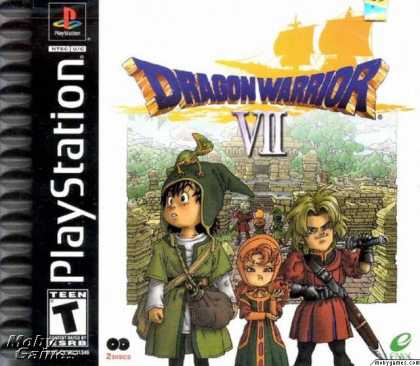 PlayStation Games - Dragon Warrior VII
