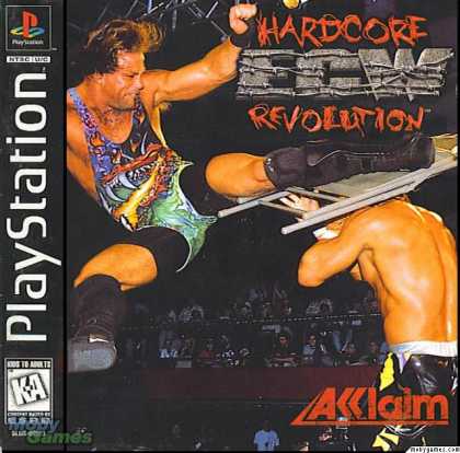 PlayStation Games - ECW Hardcore Revolution