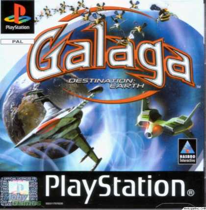PlayStation Games - Galaga: Destination Earth