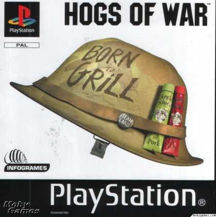 PlayStation Games - Hogs of War