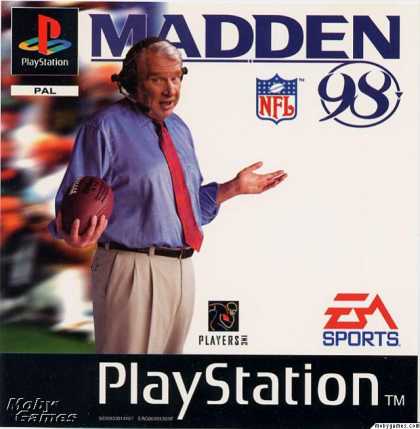 PlayStation Games - Madden NFL 98
