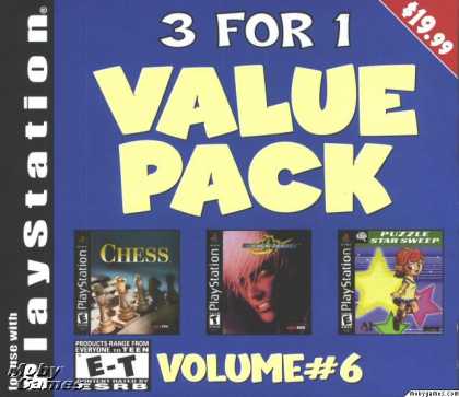 PlayStation Games - 3 for 1 Value Pack (Volume #6)