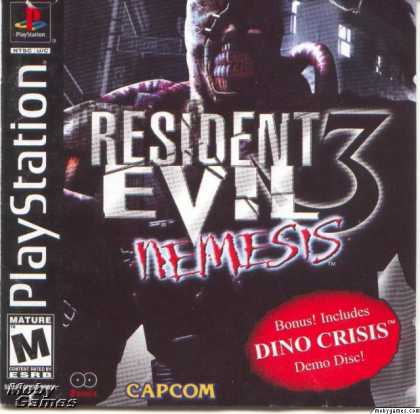 PlayStation Games - Resident Evil 3: Nemesis