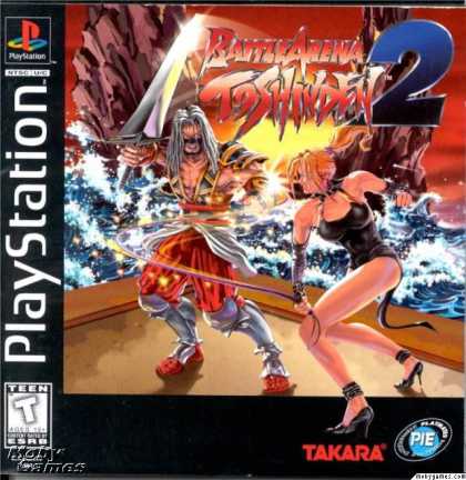 PlayStation Games - Battle Arena Toshinden 2