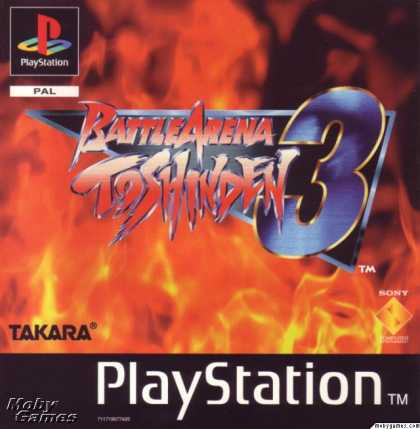 PlayStation Games - Battle Arena Toshinden 3