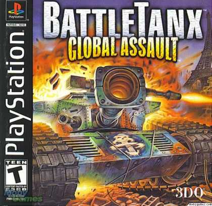 PlayStation Games - BattleTanx: Global Assault
