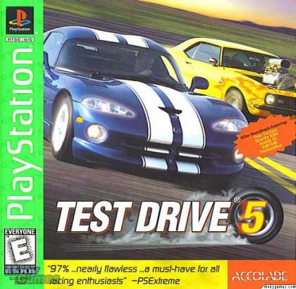PlayStation Games - Test Drive 5