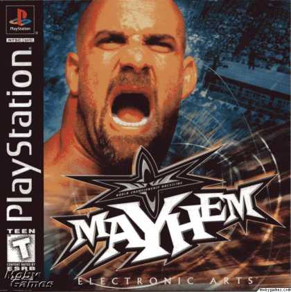 PlayStation Games - WCW Mayhem