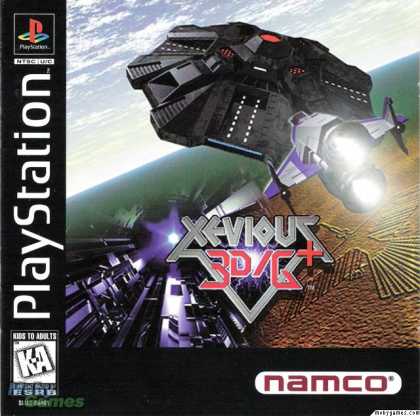 PlayStation Games - Xevious 3D/G+