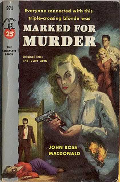 Pocket Books - Marked for Murder - John Ross Macdonald