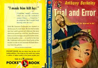 Pocket Books - Trial and Error - Illustrated By Roswell Keller Anthony Berkeley