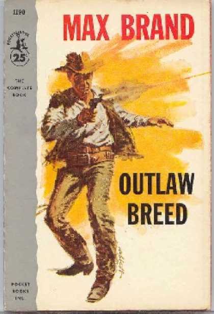 Pocket Books - Outlaw Breed - Max Brand