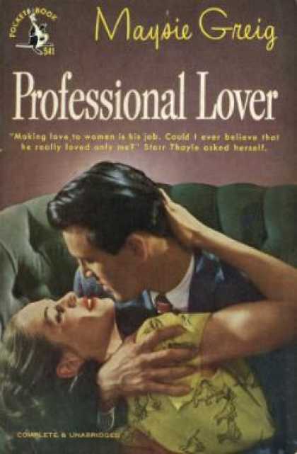 Pocket Books - Professional Lover - Maysie Greig