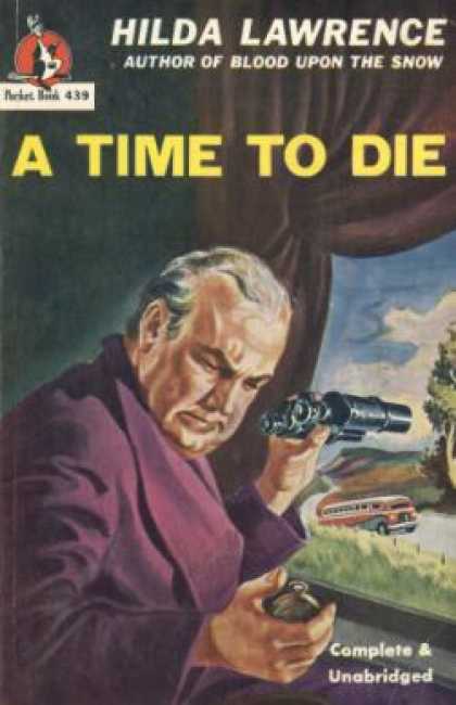 Pocket Books - A Time To Die - Hilda Lawrence