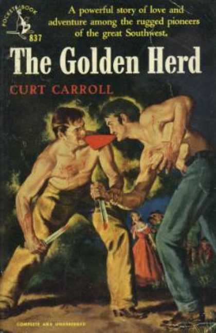Pocket Books - The Golden Herd - Curt Carroll