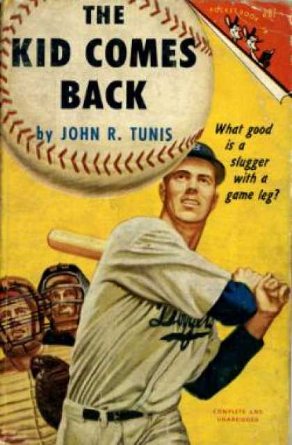 Pocket Books - The Kid Comes Back - John Roberts Tunis