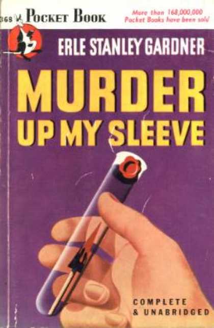 Pocket Books - Murder Up My Sleeve - Erle Stanley Gardner