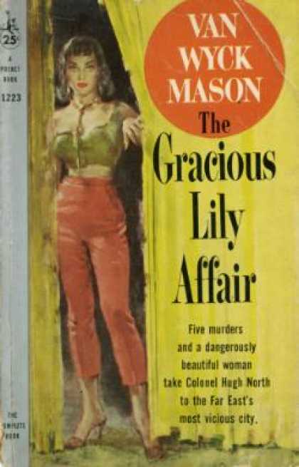Pocket Books - The Gracious Lily Affair - Van Wyck Mason