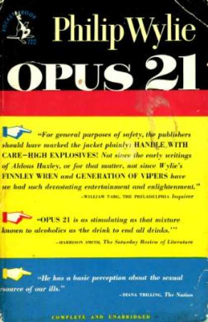 Pocket Books - Opus 21 - Philip Wylie