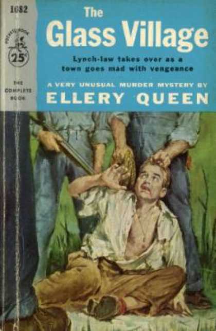 Pocket Books - The Glass Village - Ellery Queen