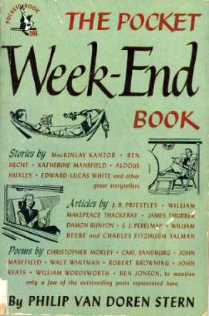 Pocket Books - The Pocket Week-end Book - Philip Van Doren, Ed. Stern