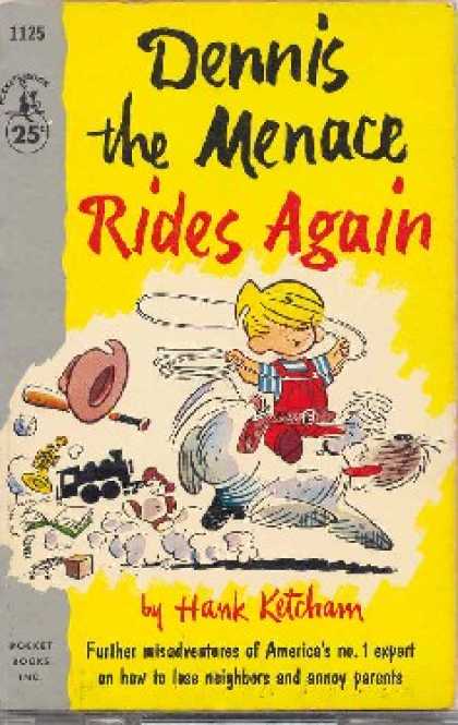 Pocket Books - Dennis the Menace Rides Again - Hank Ketcham