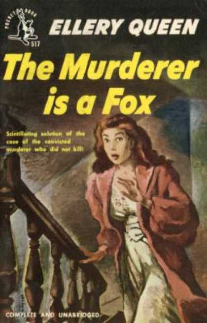 Pocket Books - The Murderer Is a Fox - Ellery Queen