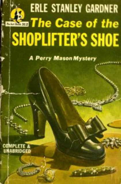 Pocket Books - The Case of the Shoplifter's Shoe - Erle Stanley Gardner