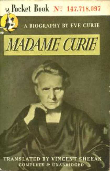 Pocket Books - Madame Curie, a Biography - Eve Curie