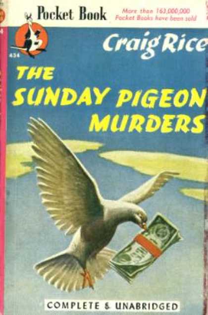 Pocket Books - The Sunday Pigeon Murders - Craig Rice
