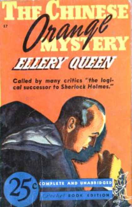 Pocket Books - Chinese Orange Mystery - Ellery Queen
