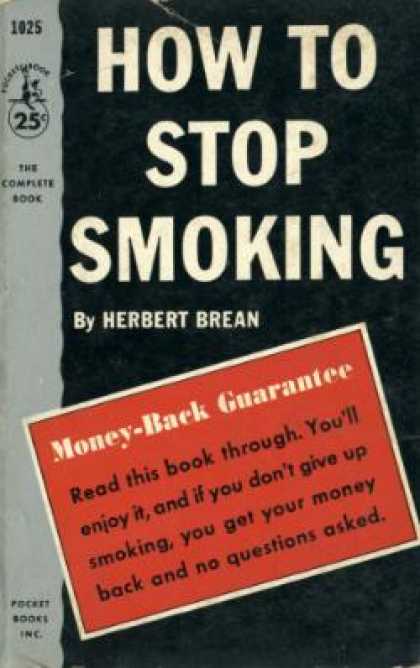 Pocket Books - How To Stop Smoking - Herbert Brean