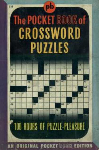 Pocket Books - The Pocket Book of Crossword Puzzles - Margaret Petherbridge