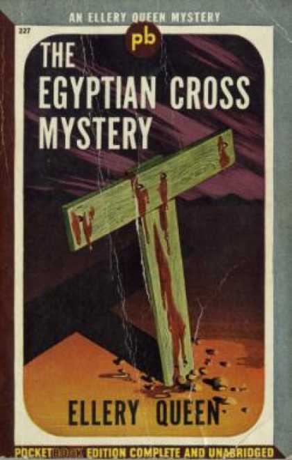 Pocket Books - The Egyptian Cross Mystery - Ellery Queen