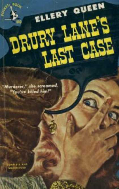 Pocket Books - Drury Lane's Last Case #669 - Queen; Ellery